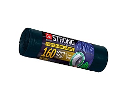 Мешки для мусора 160 л, двухслойные, синие, в рулоне 10 шт., ПВД, 30 мкм, 1100х800 мм, GRIFON SUPER POWER , 101-092 в Актау