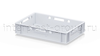 Ящик для мяса и колбасных изделий Е-1 белый в Актау Ящик для мяса и колбасных изделий Е-1 белый в Актау