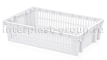 Ящик для овощей, фруктов и хлеба Евролоток белый в Актау