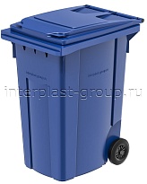 Мусорный контейнер 360 л синий 360 синий в Актау