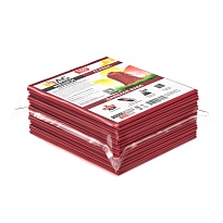 Мешки для мусора 160 л, красные, в пачке 10 шт., ПВД, 40 мкм, 900х1100 мм, i-Bag в Актау