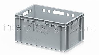 Ящик для мяса и колбасных изделий Е-3 серый в Актау