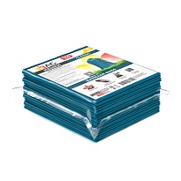 Мешки для мусора 160 л, светло-синие, в пачке 10 шт., ПВД, 40 мкм, 900х1100 мм, i-Bag в Актау Мешки для мусора 160 л, светло-синие, в пачке 10 шт., ПВД, 40 мкм, 900х1100 мм, i-Bag в Актау