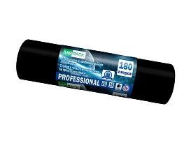 Мешки для мусора 180 л, ароматизированные, черные, в рулоне 10 шт., ПВД, 30 мкм, 1100х930 мм, PROFESSIONAL, 1801044 в Актау Мешки для мусора 180 л, ароматизированные, черные, в рулоне 10 шт., ПВД, 30 мкм, 1100х930 мм, PROFESSIONAL, 1801044 в Актау