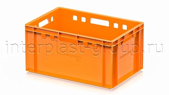 Ящик для мяса и колбасных изделий Е-3 оранжевый в Актау Ящик для мяса и колбасных изделий Е-3 оранжевый в Актау