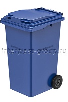 Контейнер для мусора 240 л синий 240 синий в Актау