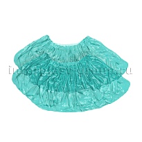 Бахилы бирюзовые 2000 шт (1000 пар), 16 мкм, однослойные, с одной резинкой, Эконом в Актау Бахилы бирюзовые 2000 шт (1000 пар), 16 мкм, однослойные, с одной резинкой, Эконом в Актау