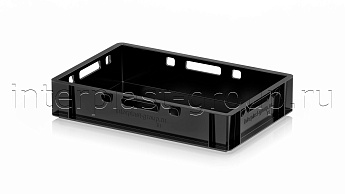 Ящик для мяса и колбасных изделий Е-1 черный в Актау