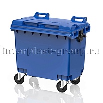 Контейнер для мусора 660 л голубой 660 голубой в Актау