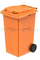 Мусорный контейнер 240 л оранжевый 240 оранжевый в Актау