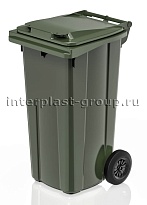 Мусорный контейнер 120 л зеленый в Актау Мусорный контейнер 120 л зеленый в Актау