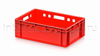 Ящик для мяса и колбасных изделий Е-2 красный в Актау Ящик для мяса и колбасных изделий Е-2 красный в Актау