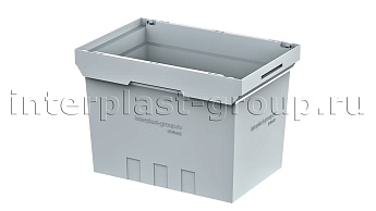 Вкладываемый контейнер KV 6442 серый в Актау