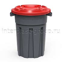 Мусорный бак универсальный  80 л серый 80 серый в Актау