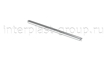 Ось металлическая для контейнера 120 л.  серый в Актау