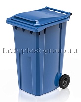 Контейнер для мусора 240 л голубой облегченный 240 голубой в Актау
