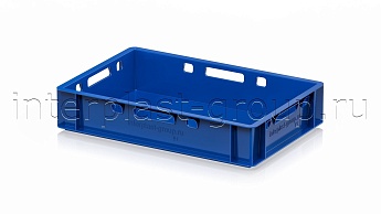 Ящик для мяса и колбасных изделий Е-1 синий в Актау Ящик для мяса и колбасных изделий Е-1 синий в Актау