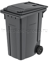Мусорный контейнер 360 л серый 360 серый в Актау