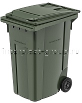 Мусорный контейнер 360 л зеленый 360 зеленый в Актау