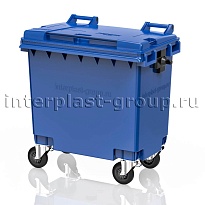 Мусорный контейнер 770 л голубой 770 голубой в Актау Мусорный контейнер 770 л голубой 770 голубой в Актау