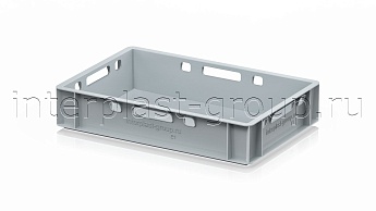 Ящик для мяса и колбасных изделий Е-1 серый в Актау Ящик для мяса и колбасных изделий Е-1 серый в Актау