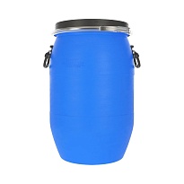 Бочка пластиковая 65 л с хомутом в Актау